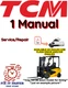 TCM FG20T7 FORKLIFT SERVICE REPAIR SHOP MANUAL PDF ON USB
