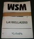 KUBOTA LA1953 LA2253 FRONT LOADER SERVICE SHOP REPAIR WORKSHOP MANUAL 