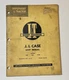 I&T Shop Service Manual For 500 600 900B J.I.Case Tractors