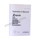 HITACHI ZAXIS ZX 70&nbsp;70LC EXCAVATOR OPERATORS MANUAL 60001