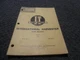 I&T International Harvester IH B-275 Tractor Shop Service Repair Manual IH-18 xz
