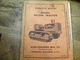  ALLIS CHALMERS AC HD20H TRACTOR OPERATORS MANUAL