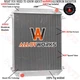 4 Row Aluminum Radiator Fits KOBELCO SK200-6E SK250-6E SK210-6E SK230-6E