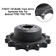 Sprocket 7165111 Fits Bobcat T190 T180 T140 With 6 Large Bolt Holes 15 Tooth