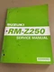 2005 Suzuki - RM-Z250 Factory Service Manual, Part # 99500-42182-01A