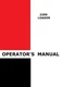 Operator's Manual International 2200 Farm Loader for IH 484 584 Utility Tractors