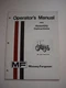 Massey-Ferguson MF 230 Diesel & Gas Tractor Operator's Owner's Manual, org. MINT