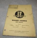 1955 Massey Ferguson MH5A Manual 21 Colt 23 Mustang Shop Manual I&T shop Service