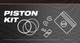 Rings Piston Kit For Honda HT-R3009 HT-R3009K1 HT-R3811 Lawn Tractor