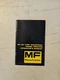 Vintage 1972 Massey Ferguson Mf 20 Turf Industrial Wheel Tractor Operator Manual
