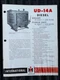 Vintage Original Rare IH International Harvester UD-14A Diesel Engine Flyer Vintage Original Rare IH International Harvester UD-14A Diesel Engine Flyer