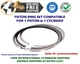 98mm STD Piston Rings Set fits for komatsu YM 129903-22050,YM129907-22050 4D98E