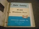 Blaw Knox PF-400 Bituminous Paver Parts Catalog Manual xz