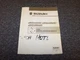 1999 Suzuki Vitara & Grand Vitara SQ416 SQ420 SQ625 Wiring Diagram Manual