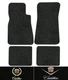 1987-1992 Cadillac Brougham Floor Mats - 4pc - Cutpile | Fits: Rear Wheel Drive