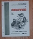 SNAPPER  MODELS 1650 & 1650A OPERATOR'S  MANUAL 13015  