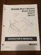 Woods D5221T D6121T Mow'n Machine Mower Deck Owner Operator Manual MAN0072