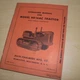 ALLIS CHALMERS HD16AC Crawler Tractor Owner Operator Maintenance Manual guide 16