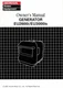 OEM Genuine Honda Owner's Manual EU2600i EU3000is Generator