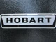 HOBART FOOD EQUIPMENT LOGO DECAL 00-118363 4-1/8 X 1-1/8 (1612-1912 SLICERS)