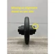 Track Rear-Idler for KUBOTA SVL75, SVL90, SVL95, AND SVL97. **MINOR DEFECT**