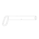 Boss Part # CPA07982 - Spring Pin Assembly for SmartHitch2 10 ft. Plows 2002-Up