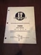 FORD I&T TRACTOR SHOP SERVICE REPAIR MANUAL BOOK 1000 1600