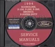 1994 Ford Truck Shop Manuals on CD F150 F250 F350 Pickup Bronco Econoline Diesel