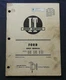 1981 FORD "8000 8600 8700 9000 9600 9700 TW-10 TW-20 TW-30 TRACTOR I & T MANUAL 