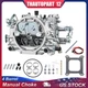 1405 Carburetor For 600CFM 4 BBL Replace Edelbrock Performer Carb Manual Choke