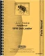 Case 1816 Uniloader Parts Manual Catalog uni loader