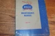 1948 White Motor Company Model WB-22,  WB-22T Maintenance Manual, complete, nice