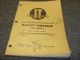 I&T Massey Ferguson MF 1100 1130 Tractor Shop Service Repair Manual No. MF-24 xo