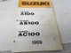 1969  Suzuki A100 AS100 AC100 Parts Catalog