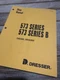 International Dresser 573 & 573B DIESEL ENGINE SERVICE SHOP REPAIR MANUAL BOOK