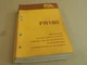 Fiat-Allis Fiatallis FR160 Schaufellader Ersatzteilliste Parts List 10/1990