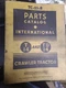 INTERNATIONAL TD T 14A  DOZER DRESSER TRACTOR PARTS CATALOG MANUAL TC-25B