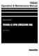 Komatsu PC600-6 JPN EMISSION ENG Excavator Operators Manual SN 11001-up
