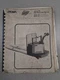 Crown Forklift Service Parts Manual PE Series 60 PF-2998 Compatible Equipment