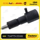 Fuel Injector 714775-53101 compatible Yanmar Engine L48ADVMK L48EE-DPNA L48V6-M1