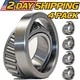 (4 Pack) Front Wheel Bearing and Cup fits Kubota ZG20 ZG23 - Heavy Duty