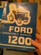 Original Ford  Model 1500 1900 Tractor Operators Manual 1320 1200 1600