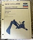NEW HOLLAND FORD Operator's Manual Backhoe BH-134 Issue 3/90