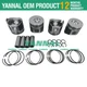New 4TNE84 Piston Kit W Ring Set For Yanmar Engine Daewoo DSL601