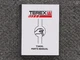 Terex T340XL Truck Crane Parts Catalog Manual