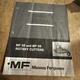 Massey Ferguson 1972 Mf 58 & Mf 68 Rotary Cutters Operators Manual