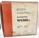 Komatsu WA500-1 Wheel Loader Shop Service Repair Manual 10001- up SEBMO4250103