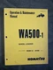 Komatsu WA500-1 Wheel Loader Operation And Maintenance Manual 