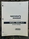 HTF Vintage Woods Model RM48 JD-2 Rotary Mower Operator's Manual