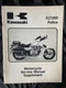 Kawasaki KZ1000-P1 Police Motorcycle Service Manual Supplement B0984: